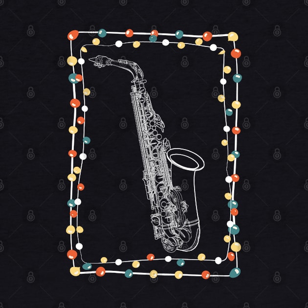 Christmas Saxophone by AngelFlame